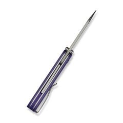 Civivi Crabby Thumb Stud Knife Purple G10 Handle Çakı