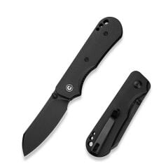 Civivi Crabby Thumb Stud Knife Micarta All Black Handle Çakı