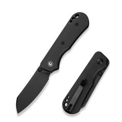 Civivi Crabby Thumb Stud Knife Micarta All Black Handle Çakı