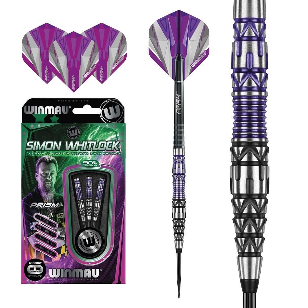 Winmau Simon Whitlock Special Edition %90 Tungsten 22 gr Dart Oku