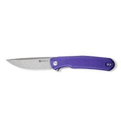 Sencut Scitus Flipper Knife Purple G10 Handle Çakı