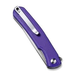 Sencut Scitus Flipper Knife Purple G10 Handle Çakı