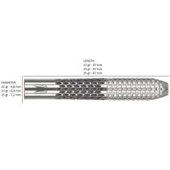 Target Stephen Bunting G5 % 95 Tungsten SP Çelik Uçlu Dart Oku