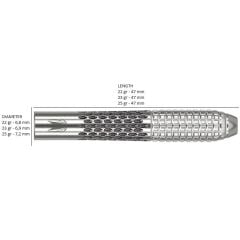 Target Stephen Bunting G5 % 95 Tungsten SP Çelik Uçlu Dart Oku