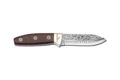 Bora 309 Falcon Yılan Ağacı Saplı Gravürlü Bıçak