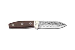 Bora 309 Falcon Yılan Ağacı Saplı Gravürlü Bıçak