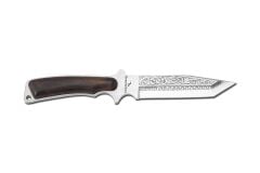 Bora 410 Shogun Stabilize Ceviz Sap Gravürlü Bıçak