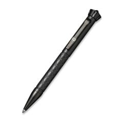 Civivi Coronet Black Titanium Tactical Pen with A Spinner Bearing On Top Kalem