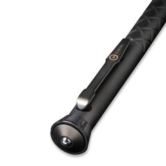 Civivi Coronet Black Titanium Tactical Pen with A Spinner Bearing On Top Kalem