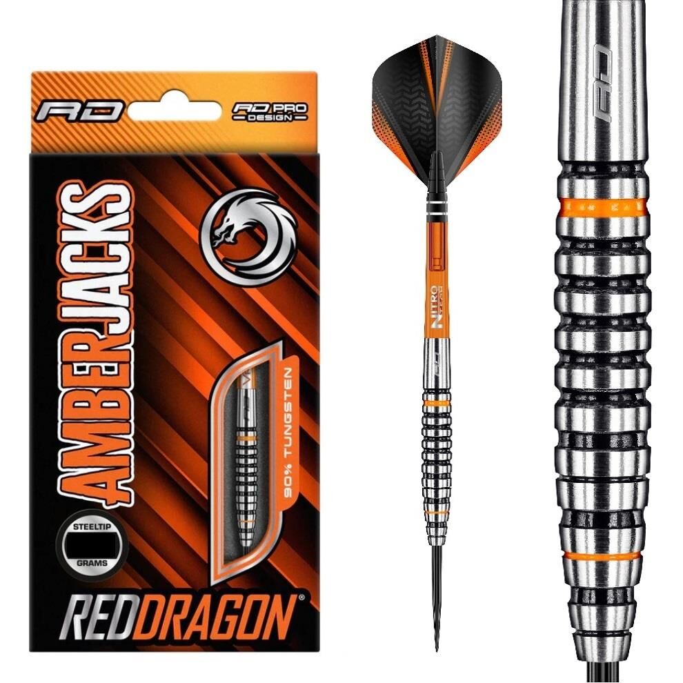 Red Dragon Amberjack 14 % 90 Tungsten Çelik Uçlu Dart Oku