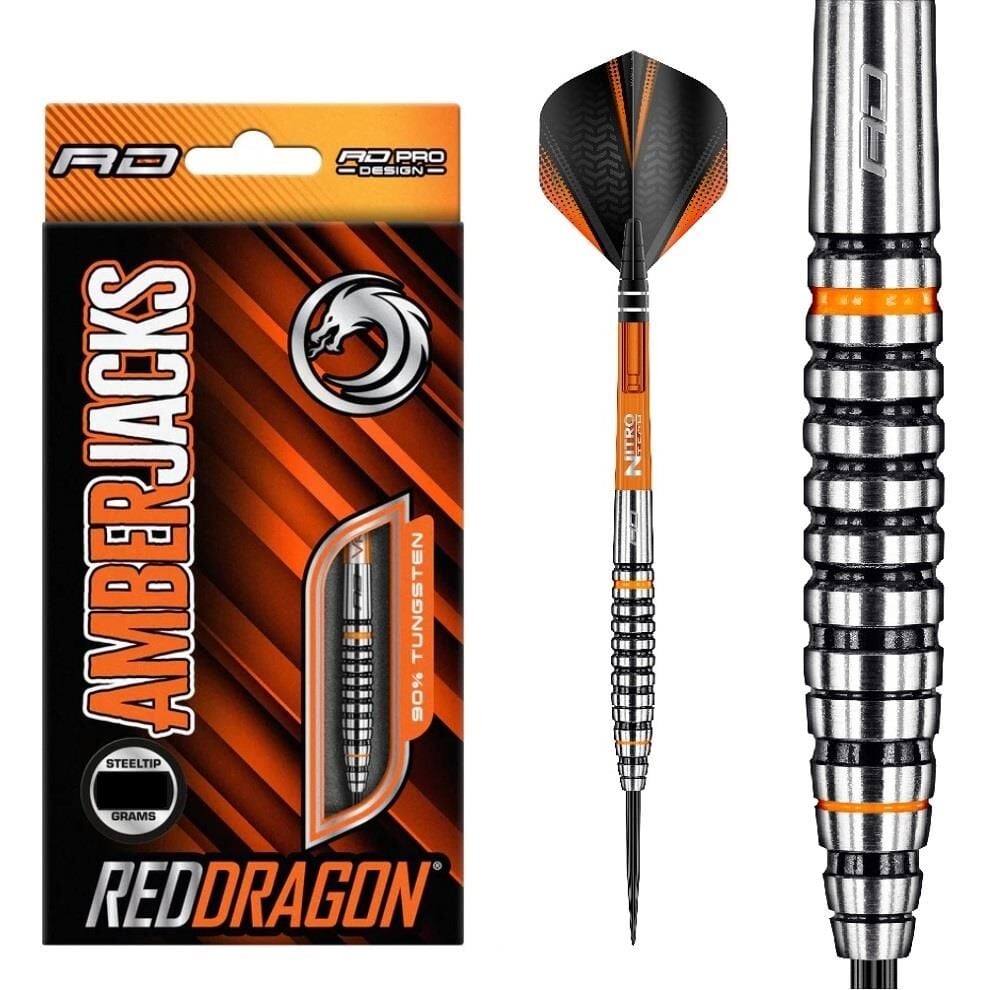 Red Dragon Amberjack 14 % 90 Tungsten Çelik Uçlu Dart Oku