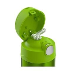 Thermos F401 Funtainer SS Çocuk Pipetli Yeşil Termos 0,355L