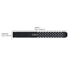 Red Dragon Bullhitters % 90 Tungsten Çelik Uçlu Dart Oku