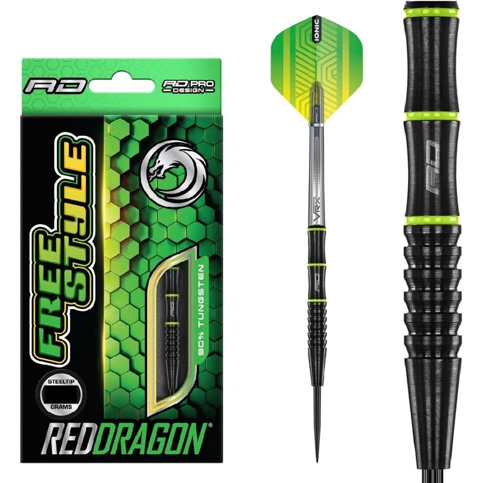 Red Dragon Freestyle % 90 Tungsten Çelik Uçlu Dart Oku
