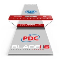 Winmau Clearzone PVC Dart Matı ve Entegre Oche