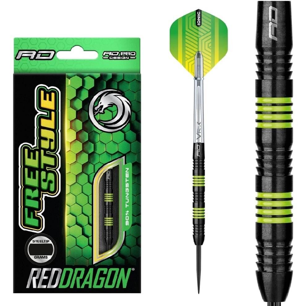 Red Dragon Freestyle % 90 Tungsten Çelik Uçlu Dart Oku