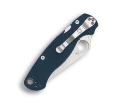 Spyderco Para Military 2 CPM SPY27 G10 Blue PlainEdge Çakı
