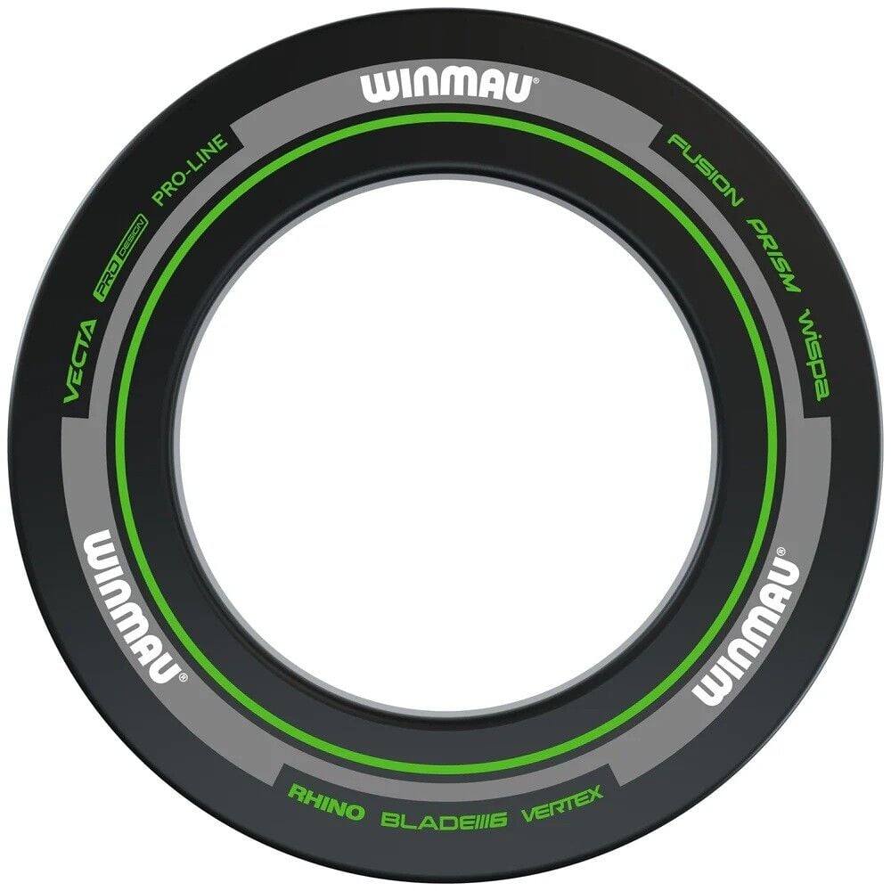 Winmau Advance Black - Green Dart Hedef Tahtası Surround