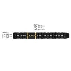 Red Dragon Ascend Parallel % 90 Tungsten Çelik Uçlu Dart Oku