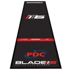 Winmau Pro Zone Precision Blade 6 Soft Feel Black Dart Matı ve Entegre Oche
