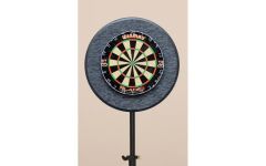 Bora Ayaklı Koyu Gri Dart Hedef Tahtası Düzeneği