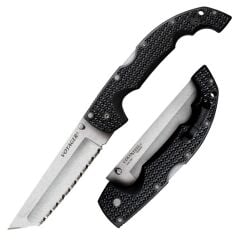 Cold Steel Voyager XL Tanto Point (AUS10A) Serrated Edge Çakı