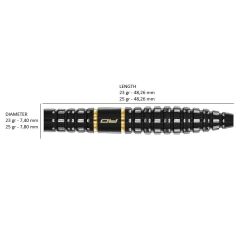 Red Dragon Ascend Torpedo % 90 Tungsten Çelik Uçlu Dart Oku