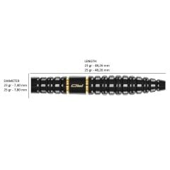 Red Dragon Ascend Torpedo % 90 Tungsten Çelik Uçlu Dart Oku