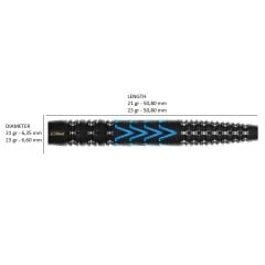Red Dragon AMP Tapered % 90 Tungsten Çelik Uçlu Dart Oku