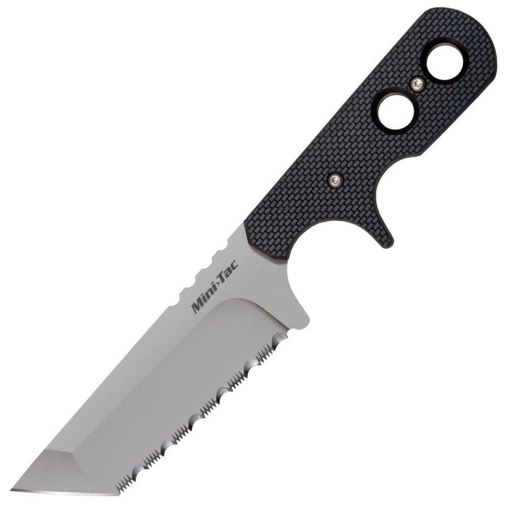 Cold Steel Mini Tac Tanto Neck Knife With Serrated Edge Bıçak