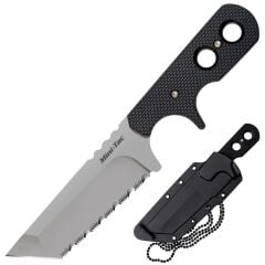 Cold Steel Mini Tac Tanto Neck Knife With Serrated Edge Bıçak
