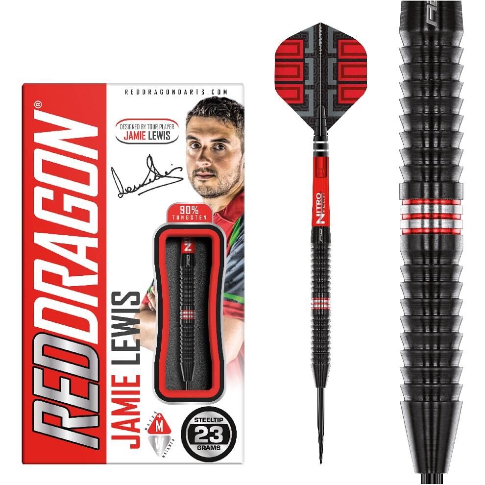 Red Dragon Jamie Lewis SE % 90 Tungsten Çelik Uçlu Dart Oku