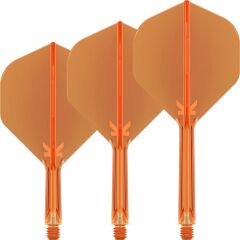 Target K-Flex No.2 Flight & Shaft Turuncu - Intermediate