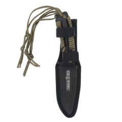 Cold Steel Throwing Knives With Paracord Handle 3 Pack With Sheath Atma Bıçak