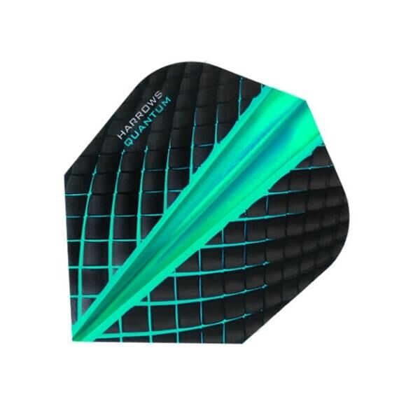 Harrows Quantum Dart Flights Yeşil