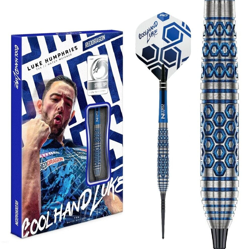 Red Dragon Luke Humphries TX5 % 90 Tungsten Çelik Uçlu Dart Oku