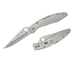 Spyderco Police Model Stainless Plainedge Çakı