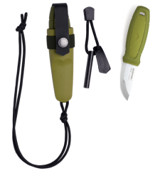 Morakniv Eldris Yeşil -Mora Bıçak- (Ateş Başlatıcı Bulunan Kit ile)