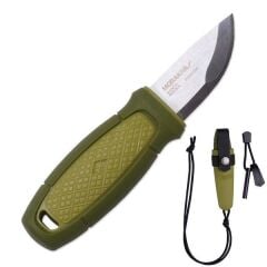 Morakniv Eldris Yeşil -Mora Bıçak- (Ateş Başlatıcı Bulunan Kit ile)