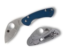 Spyderco Balance Cobalt Blue G-10 CPM SPY27 Plainedge Çakı