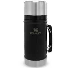 Stanley Klasik Vakumlu Çelik Yemek Termosu 0.94 Lt Siyah