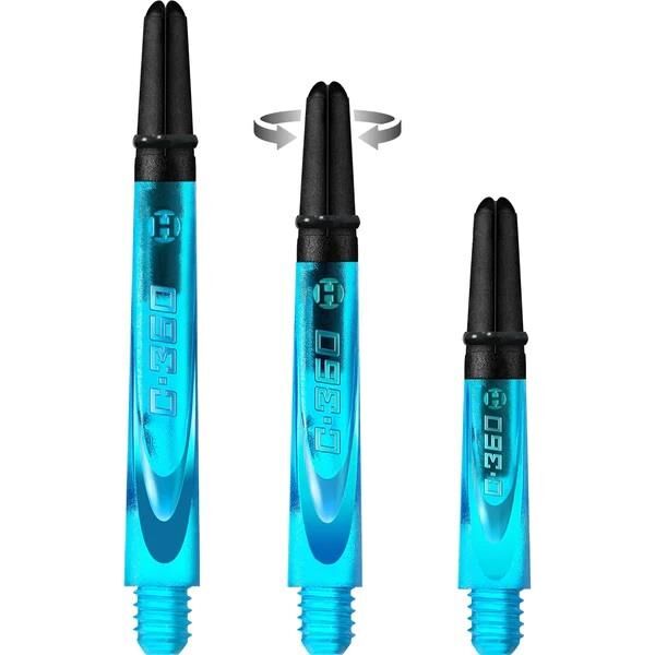 Harrows Carbon 360 Spinning Dart Shafts Mavi - Short