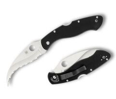 Spyderco Civilian Black G-10 Spyderedge Çakı