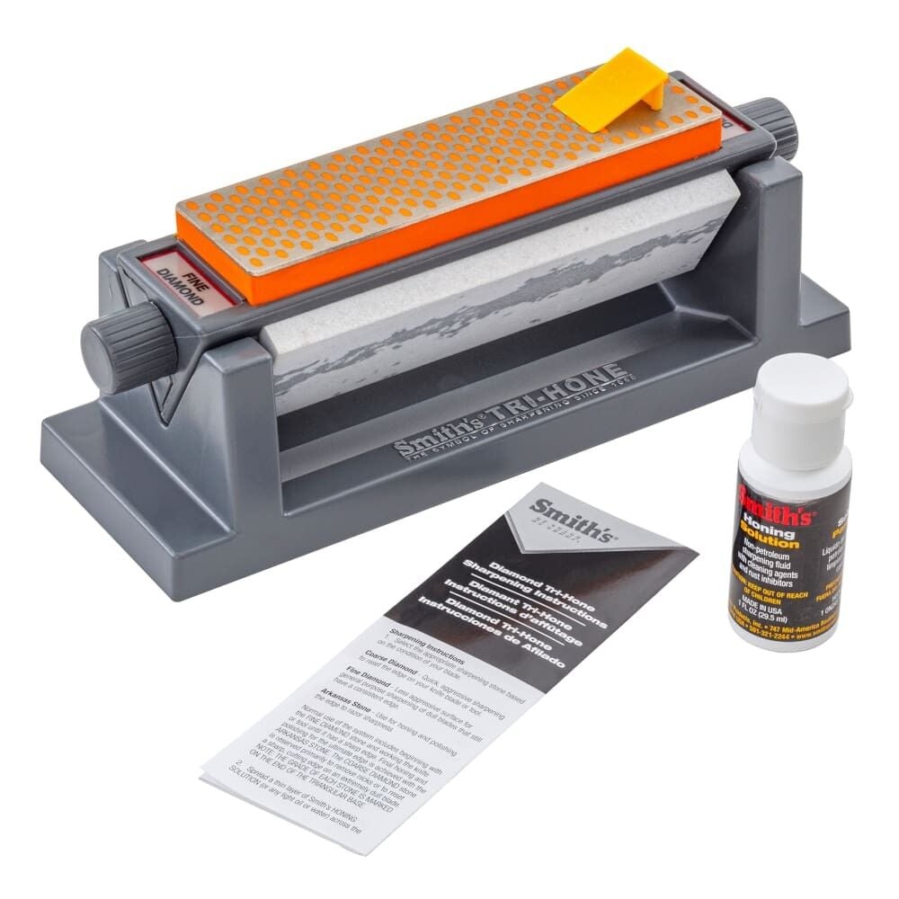 Smith’s 6inch Diamond Tri-Hone Bench Stones Bileme Aleti