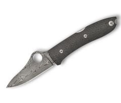 Spyderco Spyopera CF PLN Damasteel-Thor Çakı