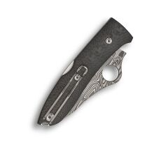 Spyderco Spyopera CF PLN Damasteel-Thor Çakı