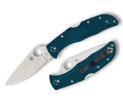Spyderco Endela Blue Lightweight K390 Plainedge Çakı