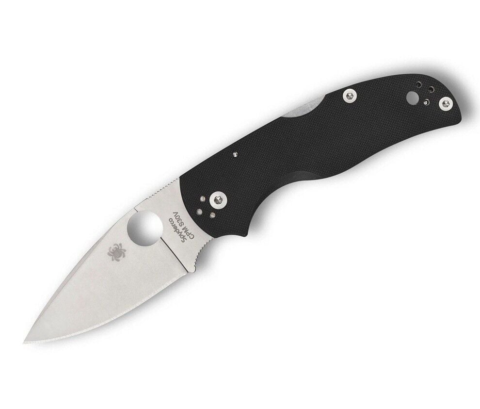 Spyderco Native 5 Black G-10 Plainedge Çakı