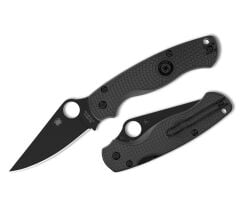 Spyderco Para Military 2 Lightweight Black Blade Plainedge Çakı