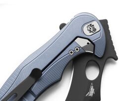 Lionsteel L.E.One Mid-Ice Blue / Black Çakı